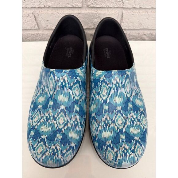 Crocs Neria Pro II Graphic Slip Resistant Work Clogs Women’s Shoes Size 11 - Picture 6 of 10